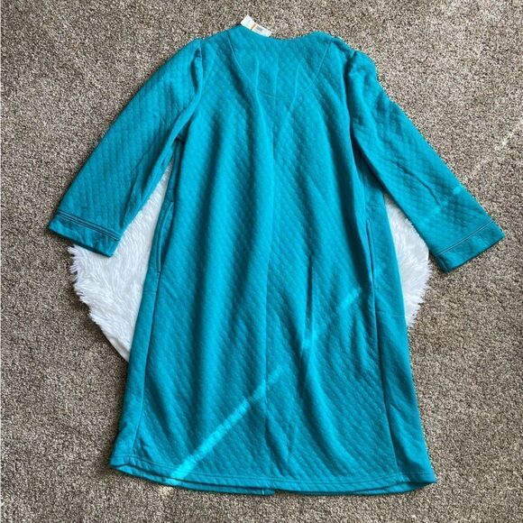 Jasmine Rose Zip Front Coverup Housecoat Robe Nightgown Pajamas New Petite Small - Picture 2 of 11